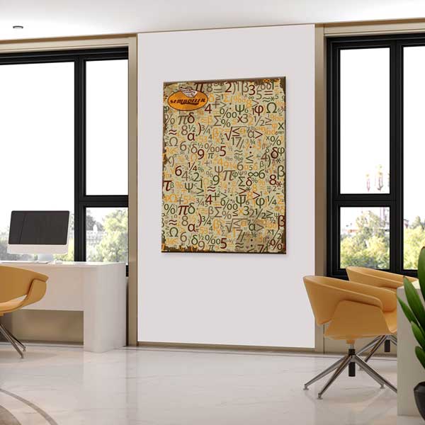 Okul Poster Tablo: Matematiksel Semboller ve İşaretler – B-315