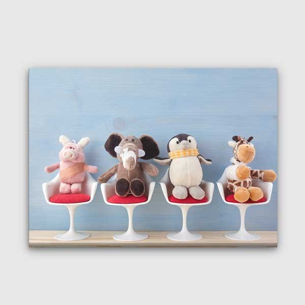 Hayvan Figürlü Çocuk Bekleme Alanı Duvar Tablosu – 12687