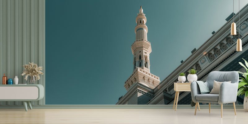 Medine Mescid-i Nebevi Minare Duvar Kağıdı 10489