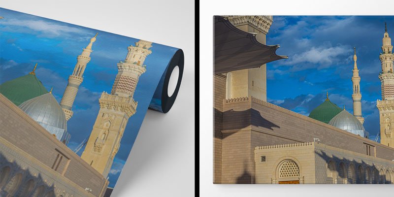 Medine Mescid-i Nebevi Minare ve Kubbe Duvar Kağıdı 10490