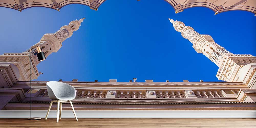 Medine Mescid-i Nebevi Minareleri Duvar Kağıdı 10488