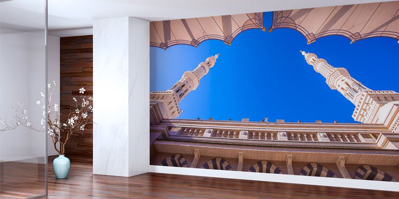 Medine Mescid-i Nebevi Minareleri Duvar Kağıdı 10488