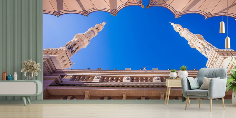 Medine Mescid-i Nebevi Minareleri Duvar Kağıdı 10488