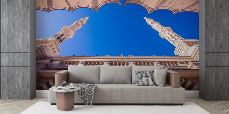 Medine Mescid-i Nebevi Minareleri Duvar Kağıdı 10488