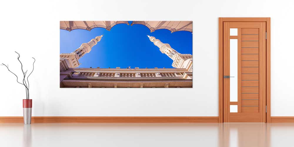 Medine Mescid-i Nebevi Minare Tasarımlı Büyük Ebat Duvar Dekoru – 11456