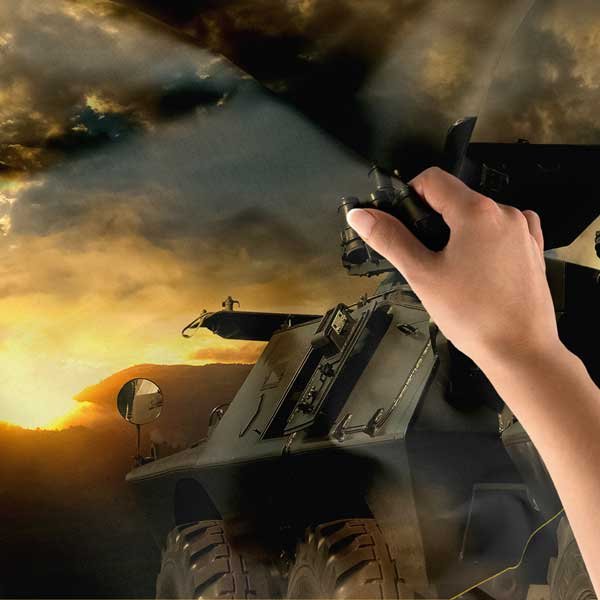 Askeri Zırhlı Araç Duvar Örtüsü 11063