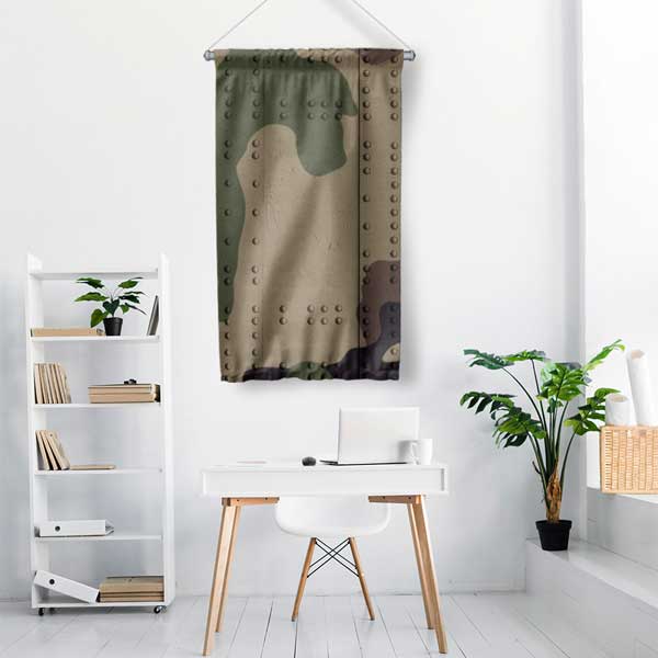 Askeri Duvar Sanatı | Kamuflaj ve Metal Dokusu 11169