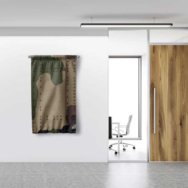 Askeri Duvar Sanatı | Kamuflaj ve Metal Dokusu 11169