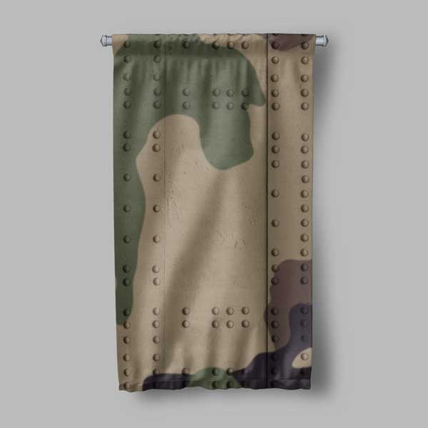 Askeri Duvar Sanatı | Kamuflaj ve Metal Dokusu 11169