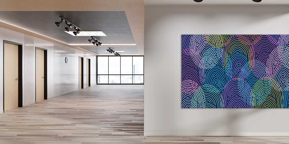 Soyut Dalgalı Çizgiler Dekor Ürünü 11339