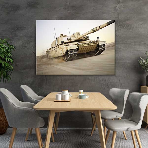 military-wall-art-canvas-11222-04 Çöl Tankı Kanvas Tablo – 11222