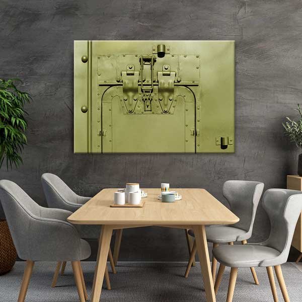 Askeri Tank Kapağı Kanvas Tablo – 11229