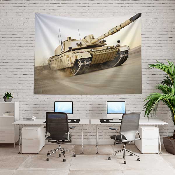 Çöl Tankı Duvar Örtüsü 11066