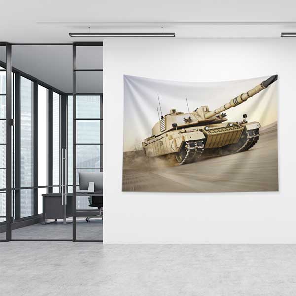 Çöl Tankı Duvar Örtüsü 11066