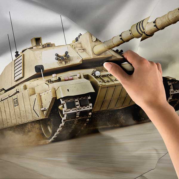 Çöl Tankı Duvar Örtüsü 11066