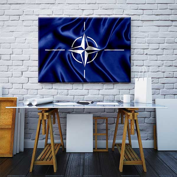 NATO Bayrağı Duvar Tablosu – 11187