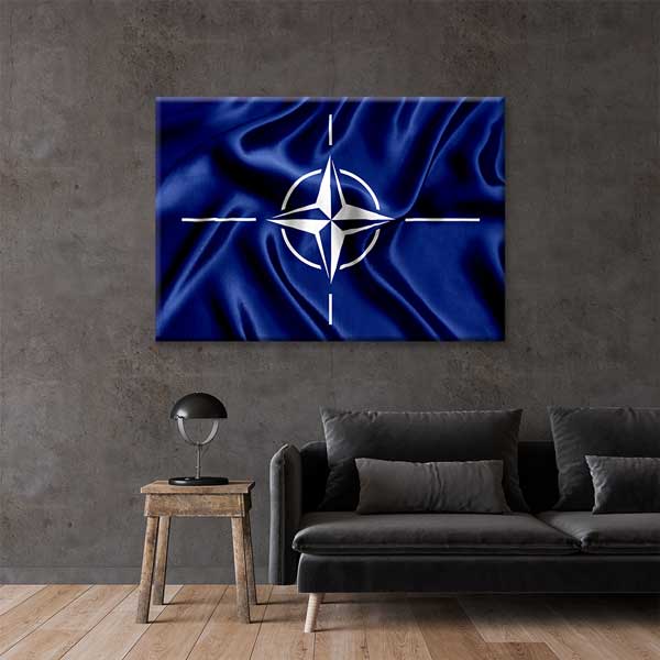 NATO Bayrağı Duvar Tablosu – 11187