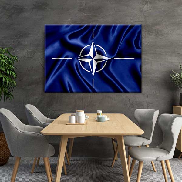 NATO Bayrağı Duvar Tablosu – 11187