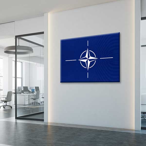 NATO Bayrağı Duvar Sanatı – 11189
