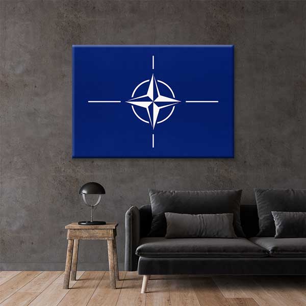 NATO Bayrağı Duvar Sanatı – 11189