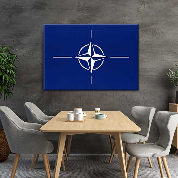 NATO Bayrağı Duvar Sanatı – 11189