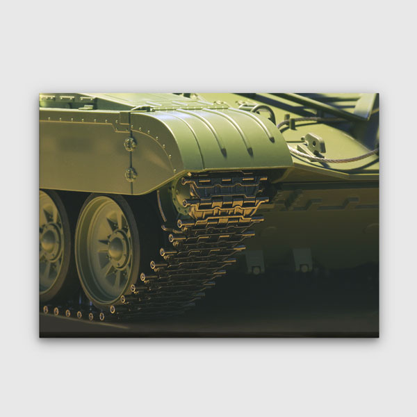 Zeytin Yeşili Tank Paleti Kanvas Tablo – 11227