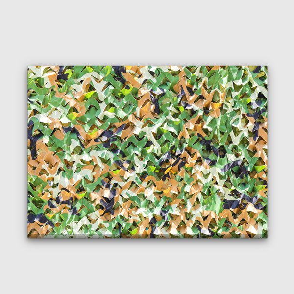 military-wall-canvas-art-11232-0 Gerçekçi Kamuflaj Ağı Deseni Kanvas Tablo – 11232