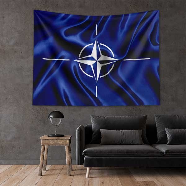 military-wall-tapestry-11025-01 NATO Logolu Duvar Örtüsü 11025