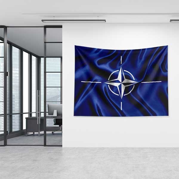 military-wall-tapestry-11025-04 NATO Logolu Duvar Örtüsü 11025