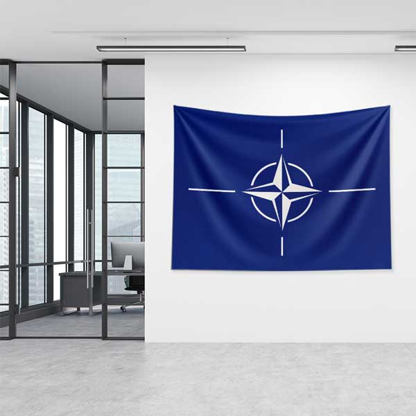 Koyu Mavi NATO Duvar Örtüsü 11027