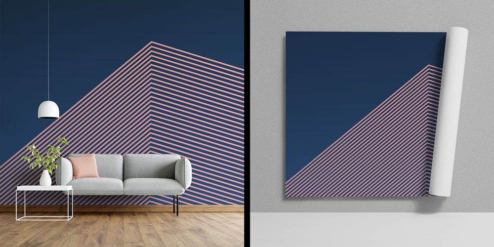 mimari-duvar-dekorasyon-5583-00 Geometrik Çizgili Modern Duvar Kağıdı - İnşaat ve Emlak Ofisleri İçin 5583