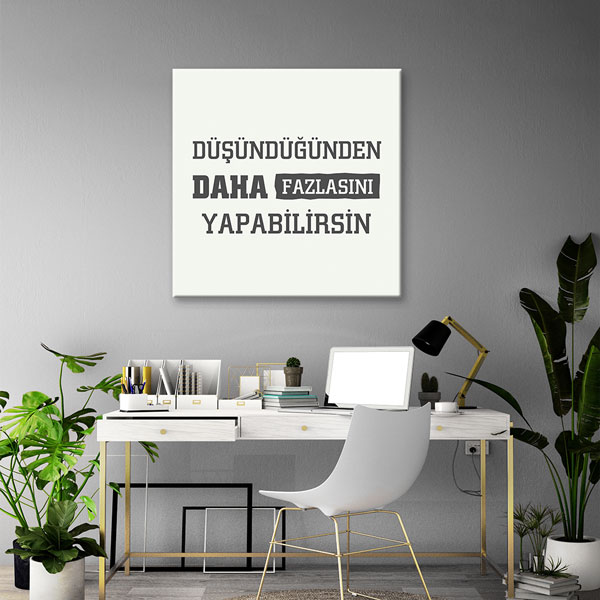 motivasyon-duvar-tablolari-7529-02 Düşündüğünden Daha Fazlasını Yapabilirsin Kanvas Tablo 7529