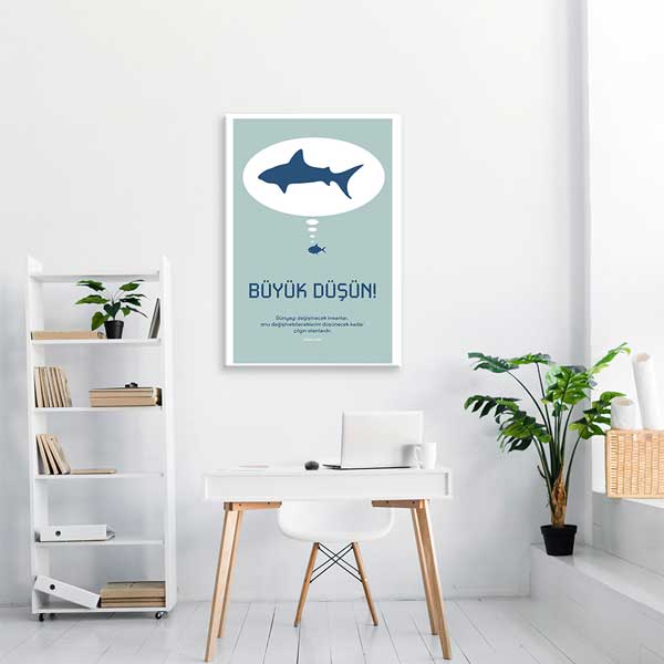 Büyük Düşün! Motivasyon Posteri – 3257