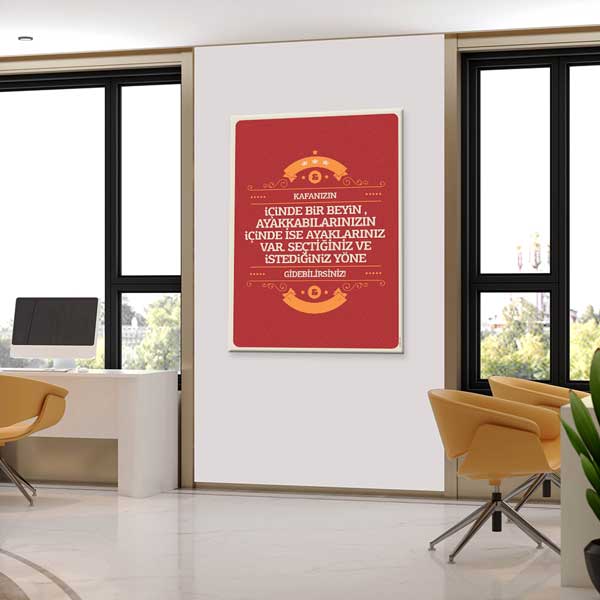 "Kendi Yolunu Seç" Kişisel Güçlenme Motivasyon Tablosu – B-888