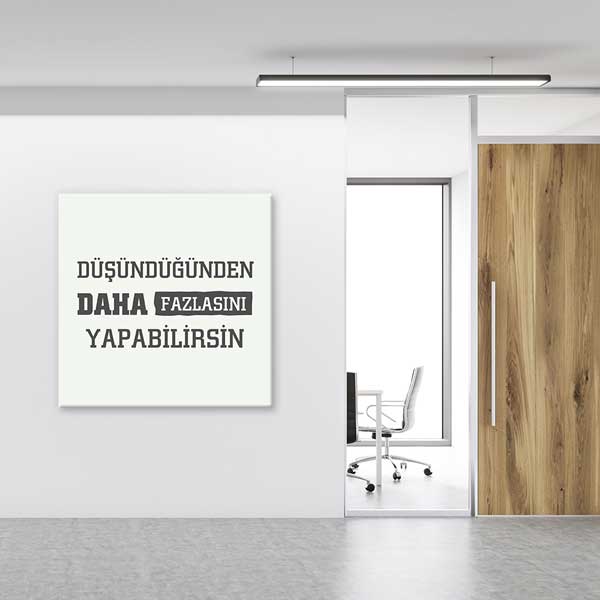 "Düşündüğünden Daha Fazlasını Yapabilirsin" Motivasyon Posteri – 4078