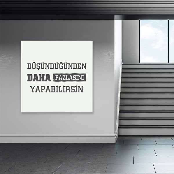 "Düşündüğünden Daha Fazlasını Yapabilirsin" Motivasyon Posteri – 4078