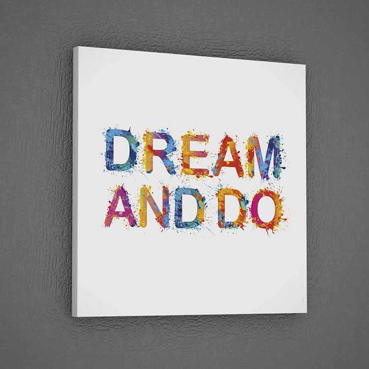 motivating-wall-posters-3184-03 Hayal Et ve Yap Duvar Tablosu - Renkli Motivasyon – 3184
