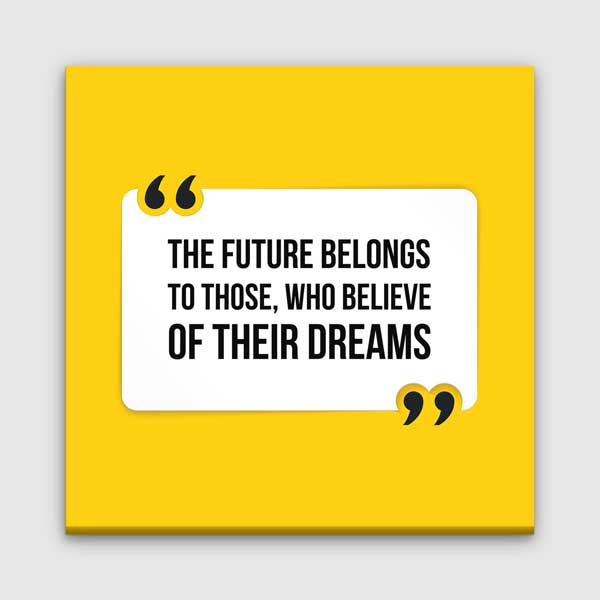 motivation-wall-art-3161-00 Hayallerine İnan Duvar Tablosu – 3161