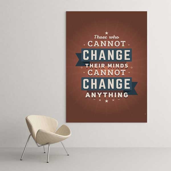 Değişim ve Zihniyet Motivasyon Tablosu – 3342