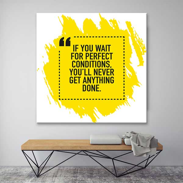 motivational-posters-3171-02 Mükemmel Koşullar Bekleme Motivasyon Tablosu – 3171