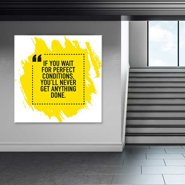 motivational-posters-3171-03 Mükemmel Koşullar Bekleme Motivasyon Tablosu – 3171