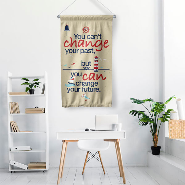 Change Your Future Duvar Flaması 7703