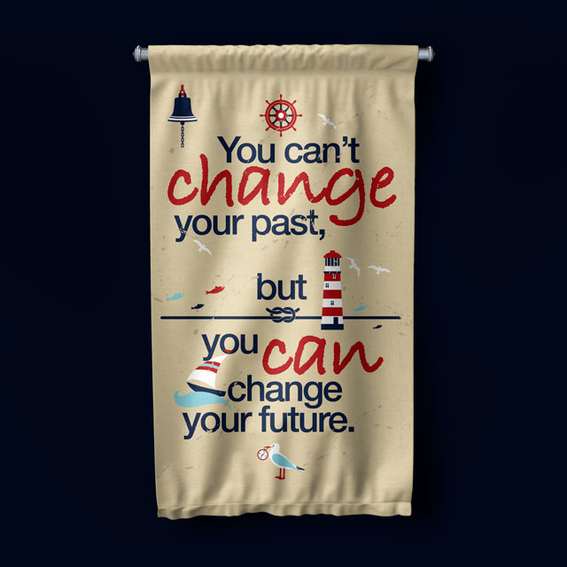Change Your Future Duvar Flaması 7703