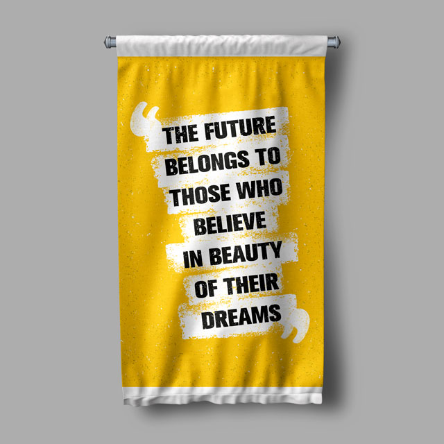 Future Dreams Duvar Flaması 7717