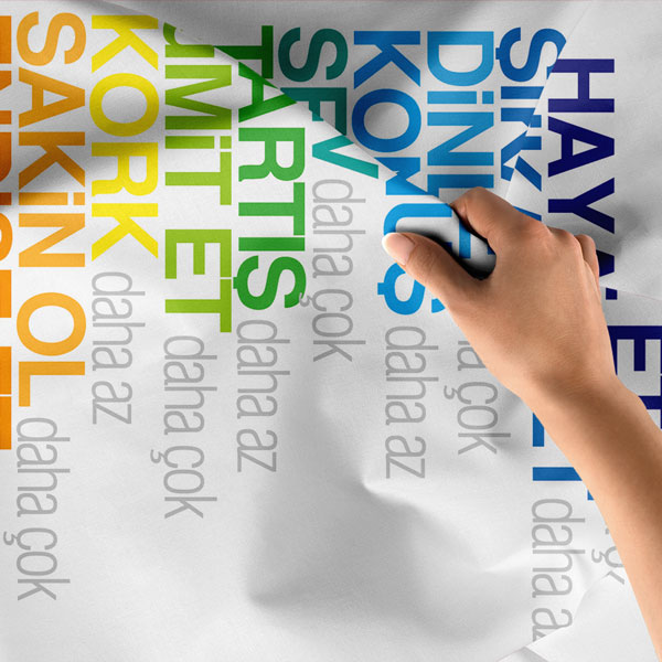 Hayal Et Daha Çok Şikayet Et Daha Az Yazılı İlham Verici Duvar Örtüsü 7656