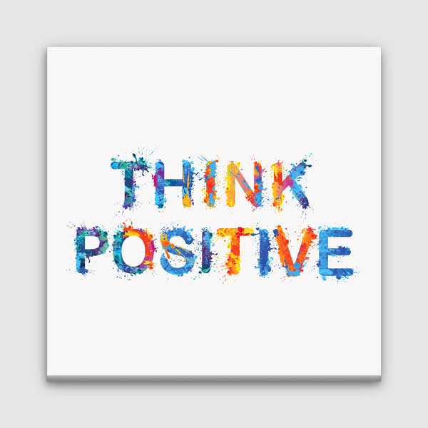 motivational-wall-design-3189-00 Pozitif Düşün Duvar Tablosu - Renkli Motivasyon – 3189