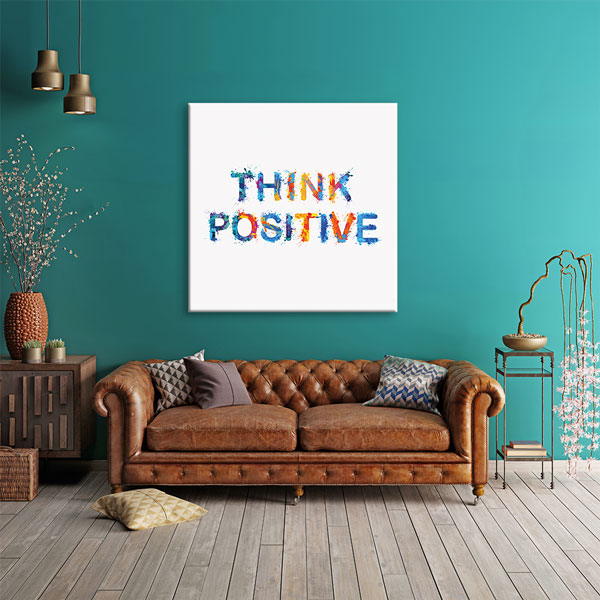 motivational-wall-design-3189-05 Pozitif Düşün Duvar Tablosu - Renkli Motivasyon – 3189