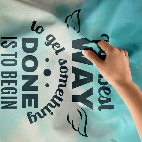 motivational-wall-tapestry-7627-06 Motivasyon Duvar Örtüsü - The Best Way to Get Something Done 7627