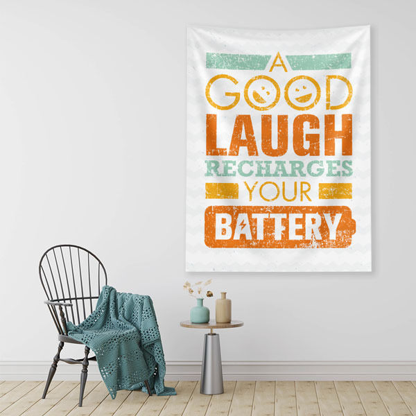 A Good Laugh Duvar Örtüsü 7647