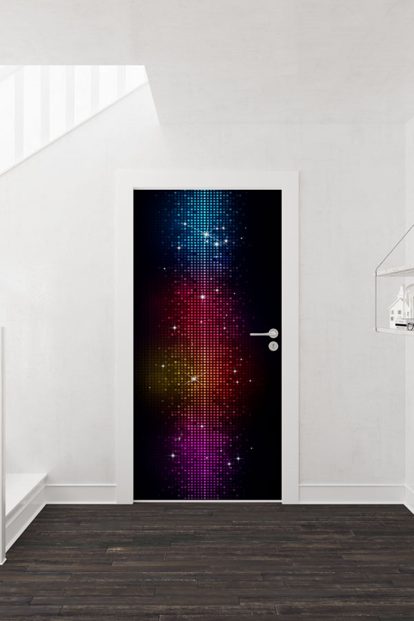 Dijital Pikselli Müzik Kapı Giydirme 8861